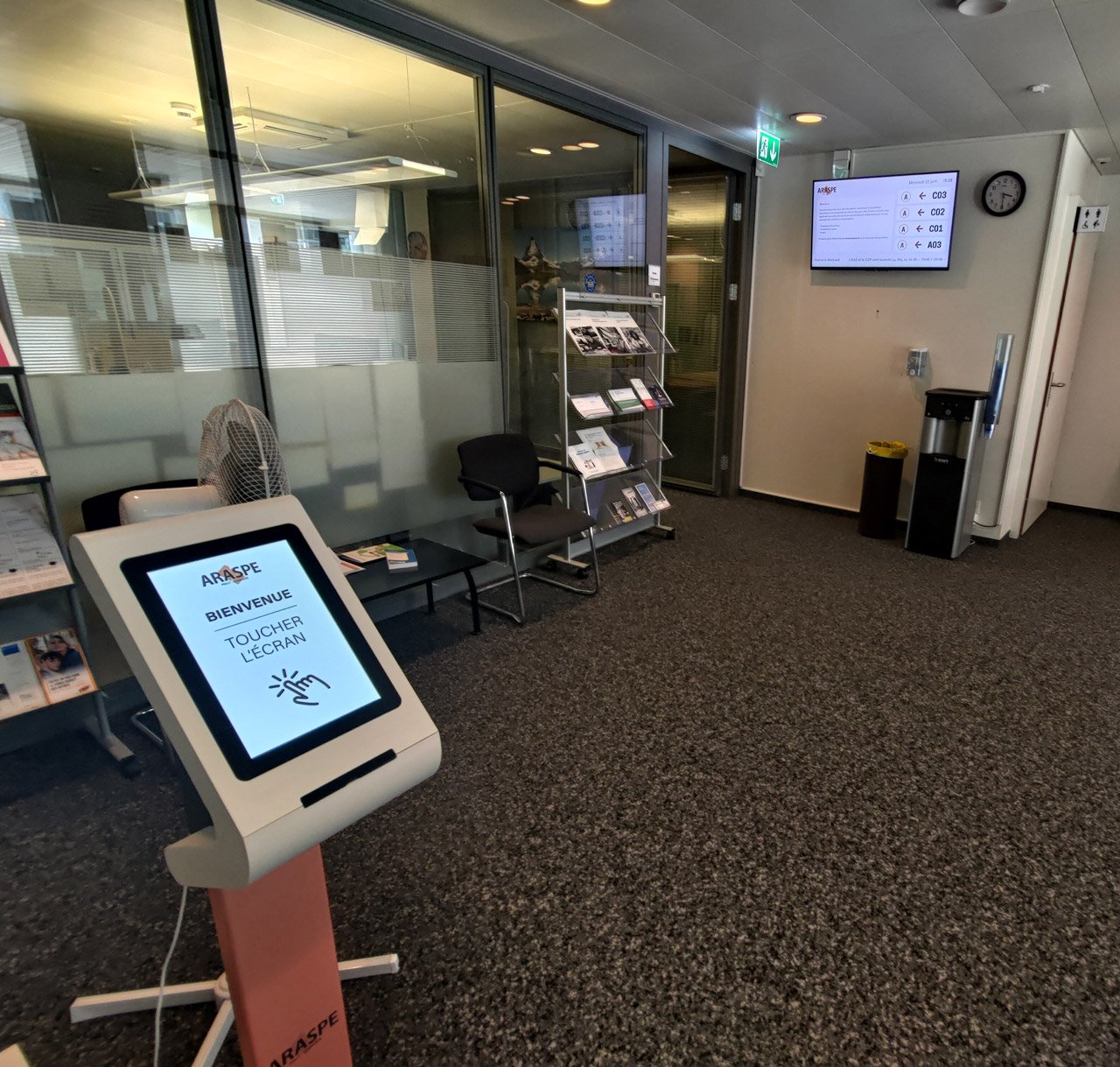 Accueil en administration publique