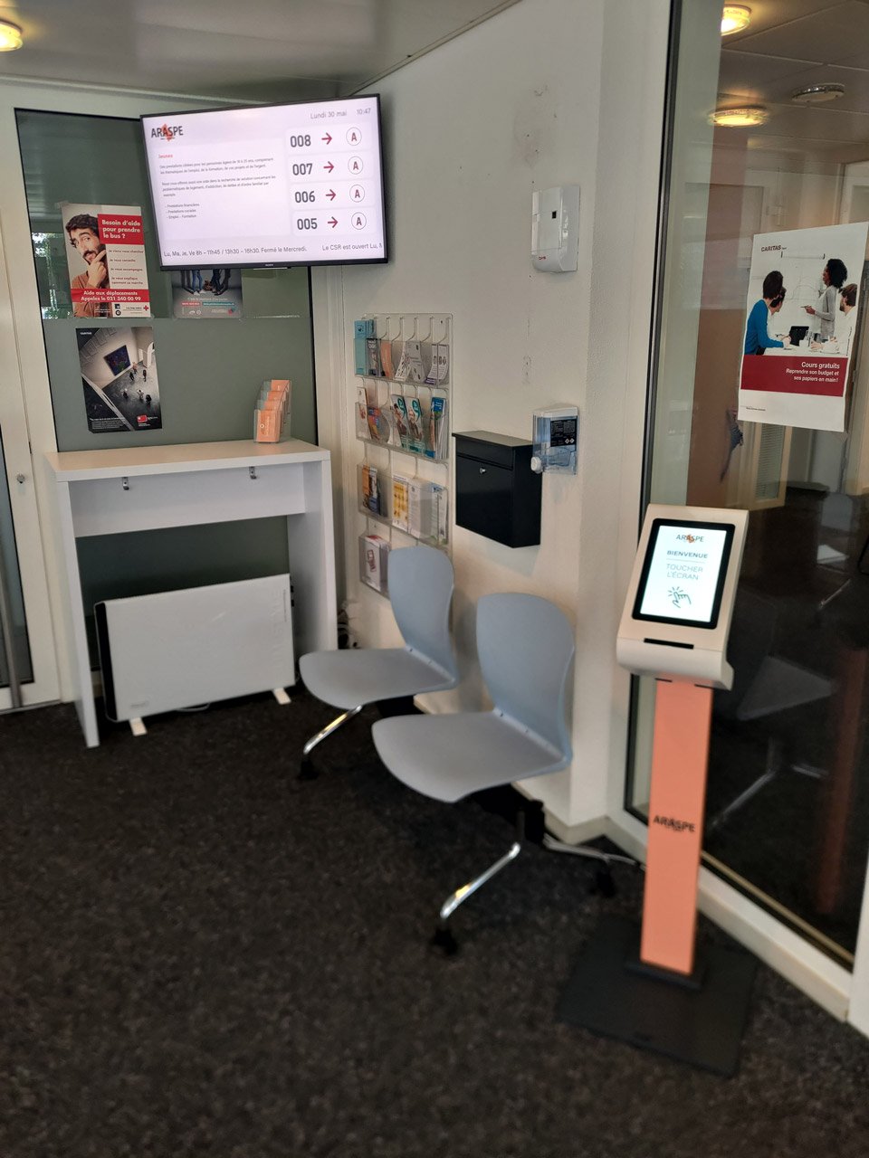 Photo de l'écran d'accueil