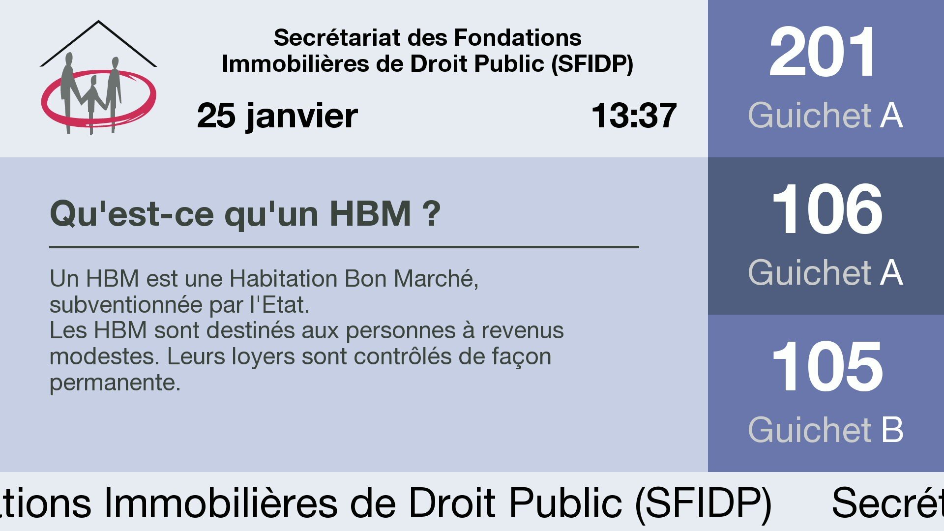 Capture de l'affichage de l'écran